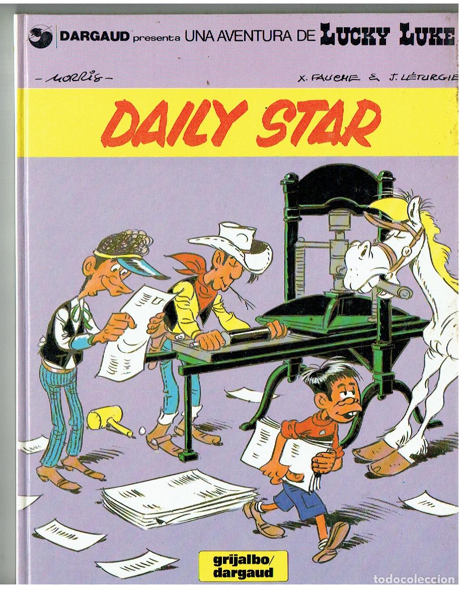 C&oacute;mics: LUCKY LUKE. N&ordm; 30. DAILY STAR. GRIJALBO / DARGAUD. (PD/B01 RUM)