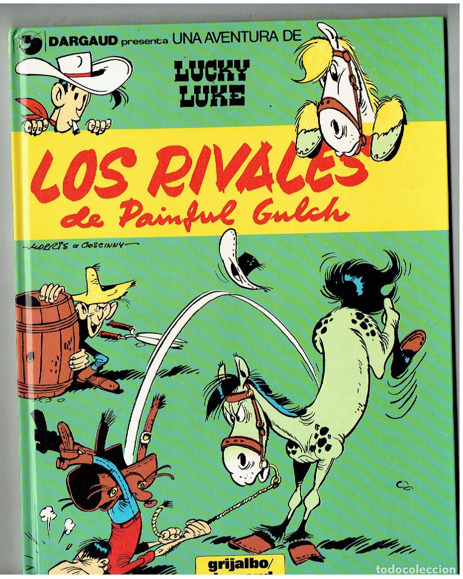 C&oacute;mics: LUCKY LUKE. N&ordm; 33. LOS RIVALES DE PAINFUL GULCH. GRIJALBO / DARGAUD. (PD/B01 RUM)