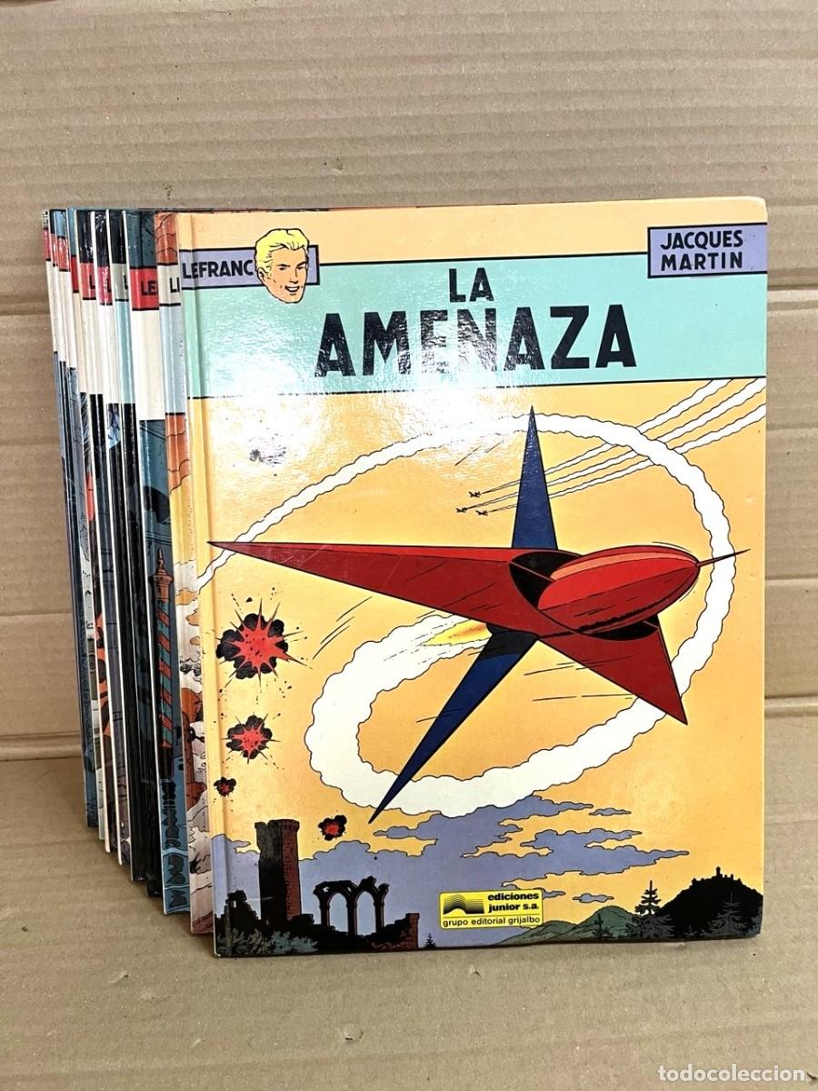 C&oacute;mics: LEFRANC. J. MARTIN/G. CHAILLET. COMPLETA. 10 TOMOS. JUNIOR
