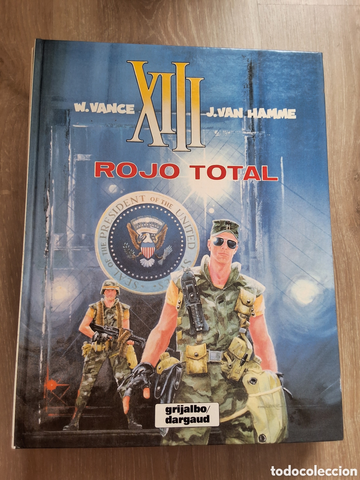 C&oacute;mics: XIII comic n&uacute;mero 5 rojo total a&ntilde;o 1989 edita grijalbo