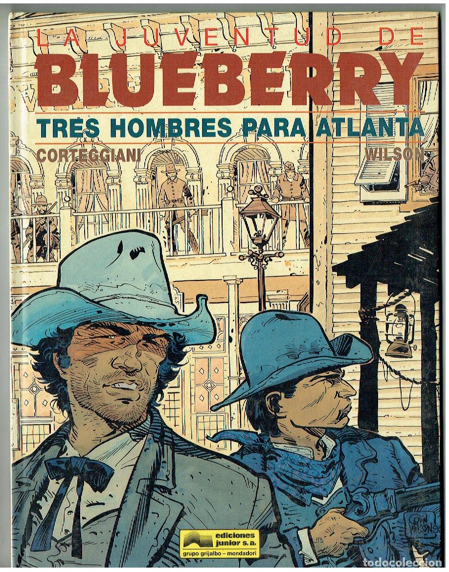 Comics: BLUEBERRY. N&ordm; 33. TRES HOMBRES PARA ATLANTA. JUNIOR/ GRIJALBO. 1993. (B/A18. RUM)