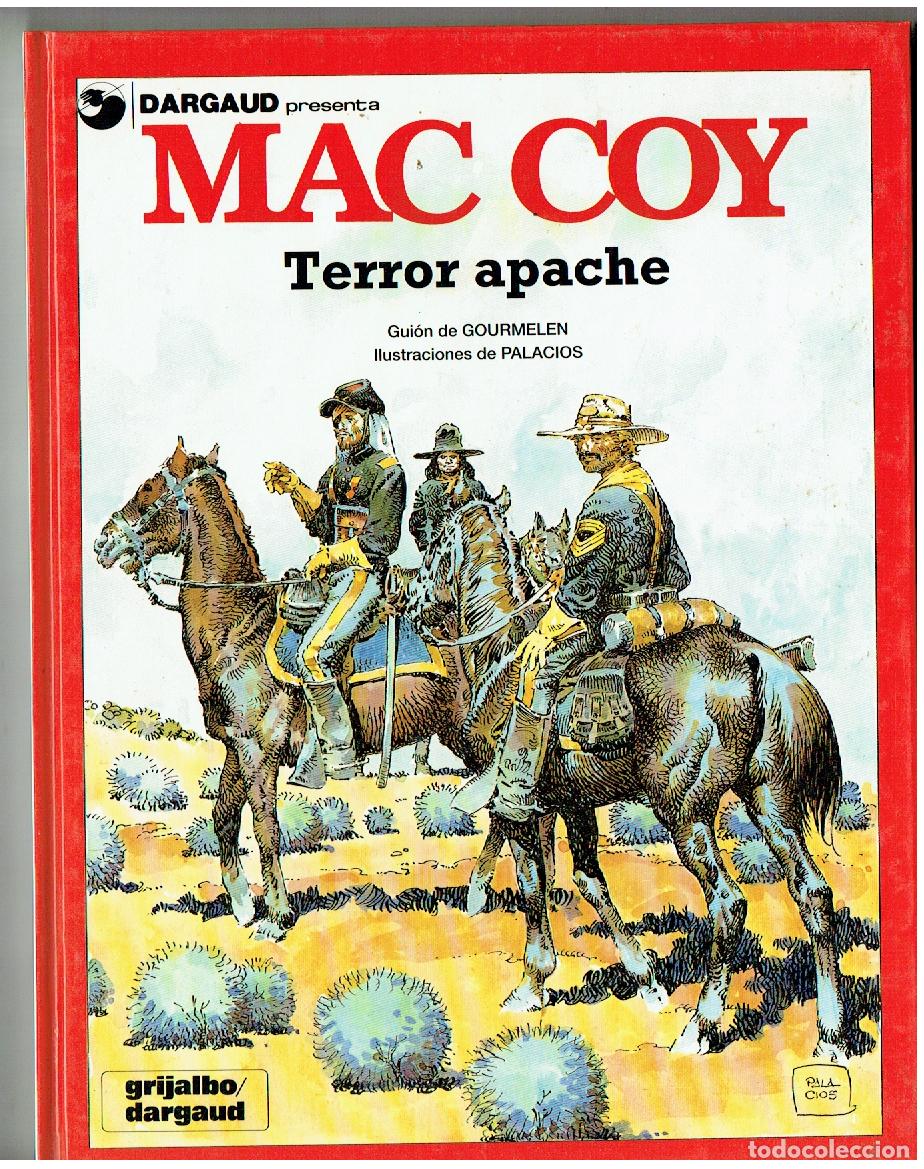 C&oacute;mics: MAC COY. N&ordm; 17. TERROR APACHE. GRIJALBO / DARGAUD. 1981. (P.P/B1 RUM)