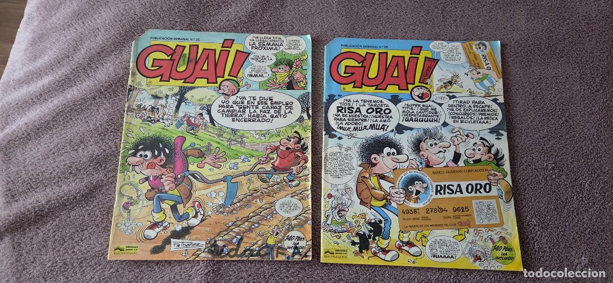 Fumetti: GUAI! N&ordm; 25 Y 26 &ndash; LOTE 2 REVISTAS &ndash; GRIJALBO / EDICIONES JUNIOR &ndash; IB&Aacute;&Ntilde;EZ