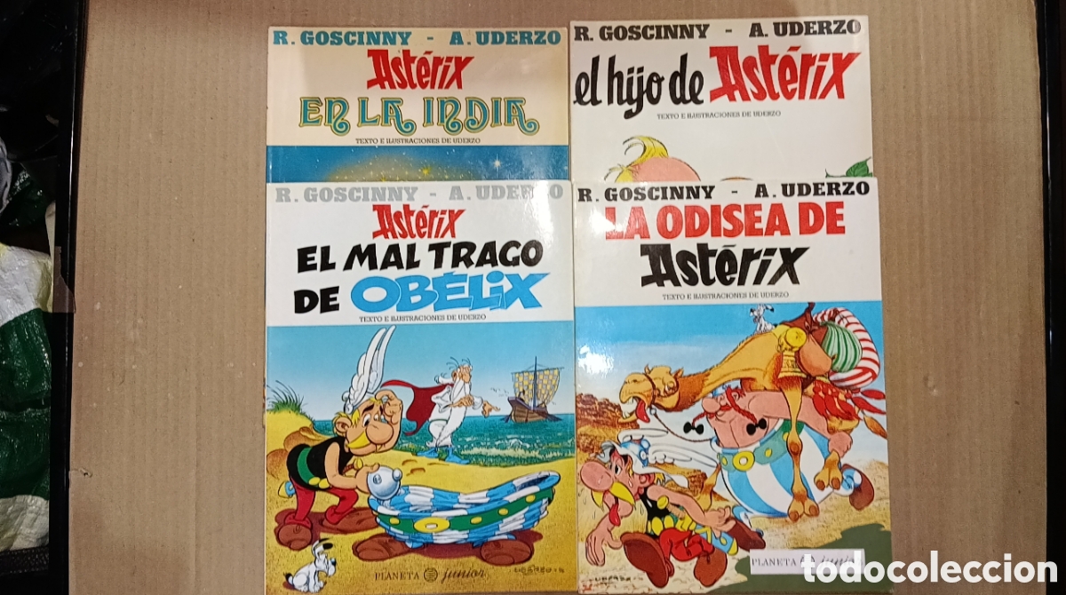 C&oacute;mics: LOTE 4 COMICS ASTERIX PLANETA JUNIOR - Foto 1