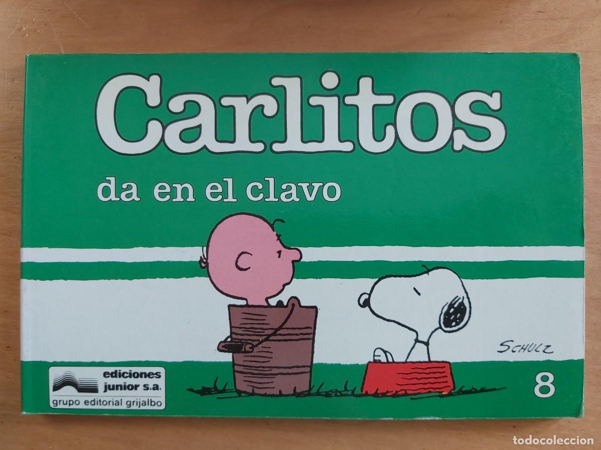 Comics: CARLITOS SNOOPY N&ordm; 8 EDICIONES JUNIOR. CARLITOS DA EN EL CLAVO.