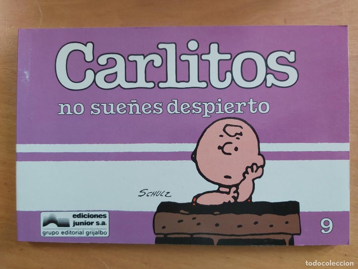 Comics: CARLITOS SNOOPY N&ordm; 9 EDICIONES JUNIOR. CARLITOS NO SUE&Ntilde;ES DESPIERTO.