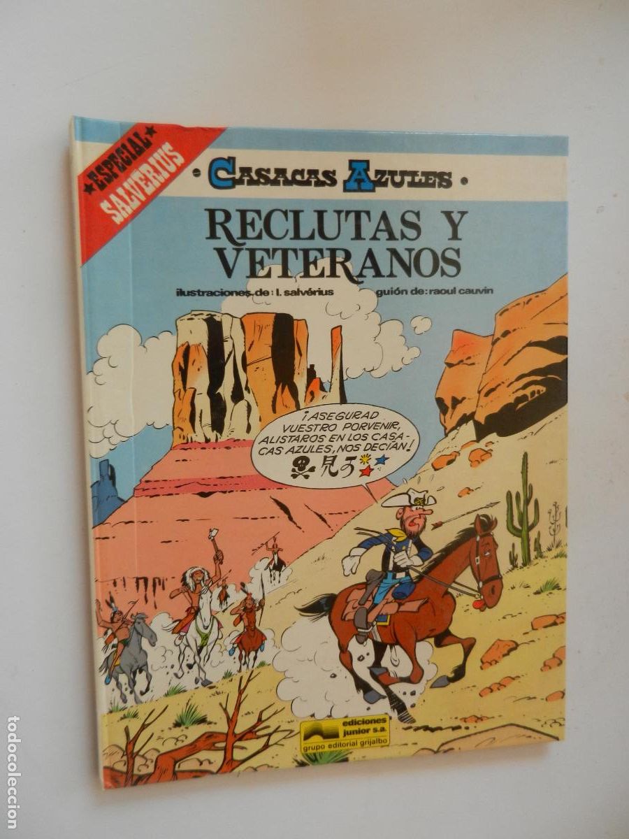 C&oacute;mics: CASACAS AZULES , RECLUTAS Y VETERANOS N&ordm; 4 - GRIJALBO 1986