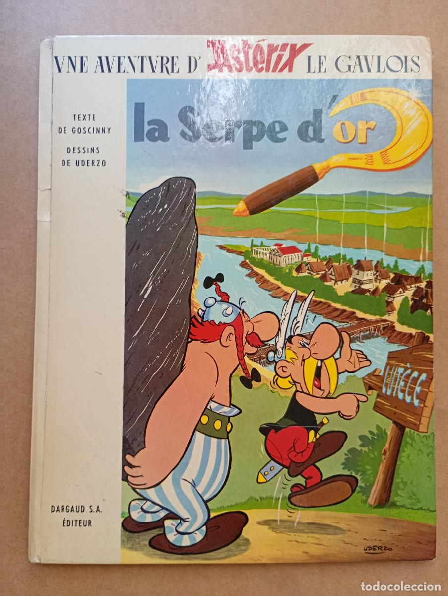 Comics : ASTERIX LA SERPE D'OR. UDERZO. 1969 DARGAUD. EN FRANCES
