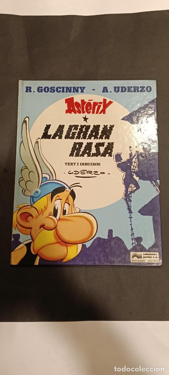 Comics : COMIC ASTERIX EL GAL LA GRAN RASA EN CATALAN - EDICIONES JUNIOR 1991 TAPA DURA
