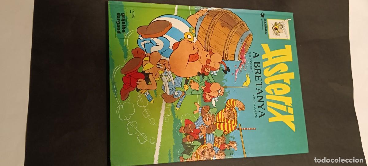 Comics: COMIC ASTERIX EL GAL ASTERIX A BRETANYA EN CATALAN - GRIJALBO DARGAUD 1993 TAPA DURA