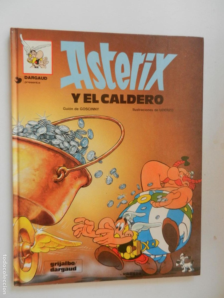 Comics: ASTERIX Y EL CALDERO - N&ordm; 13 - UDERZO - GRIJALBO- DARGAUD 1993- PASTA DURAS- EDC ESPECIAL -