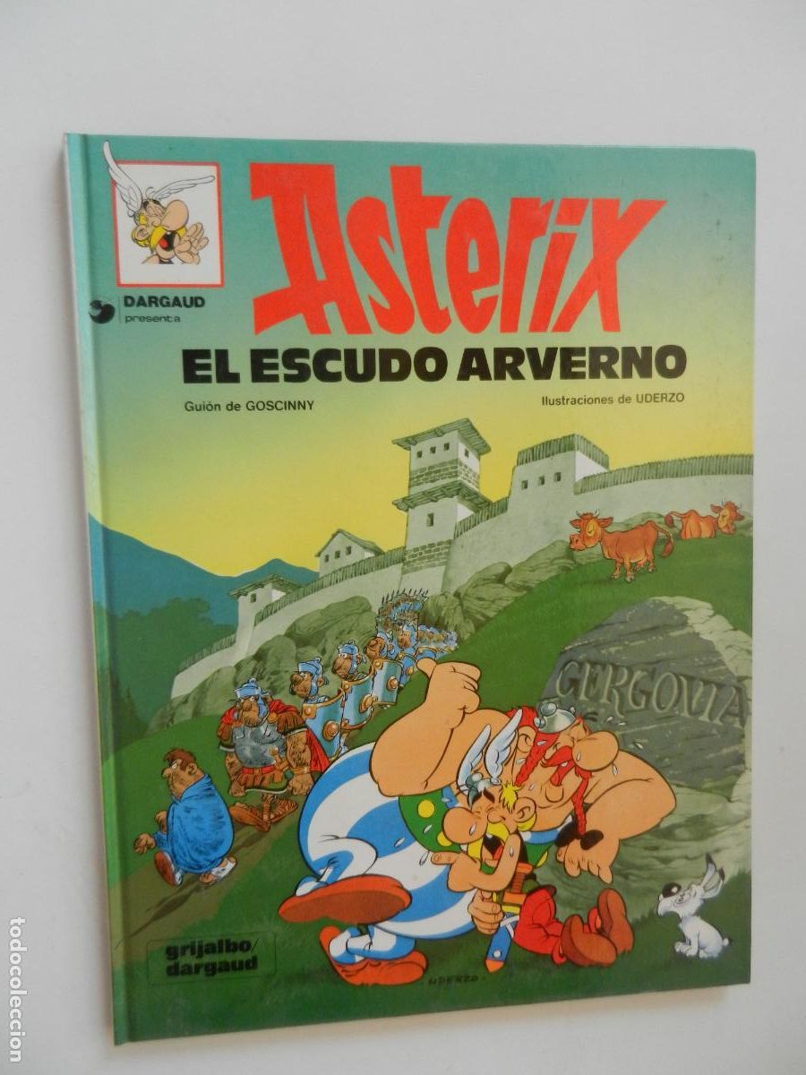 Fumetti: ASTERIX EL ESCUDO ARVERNO , GRIJALBO- DARGAUD 1990- PASTA DURAS- -EDC ESPECIAL CIRCULO LECTORES 1993