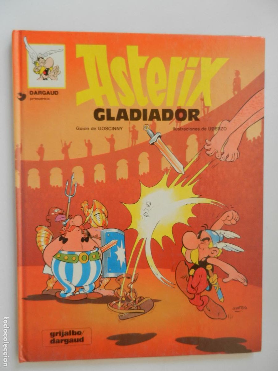 C&oacute;mics: ASTERIX GLADIATOR - GOSCINY - UDERZO - GRIJALBO DARGAUD 1993-EDC ESPEC. CIRCULO DE LECTORES