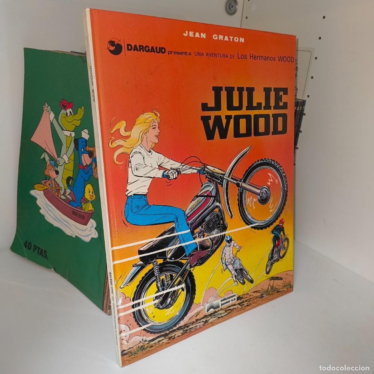 C&oacute;mics: Julie Wood &ndash; Jean Graton &ndash; Ediciones Junior 1976 &ndash; C&oacute;mic cl&aacute;sico