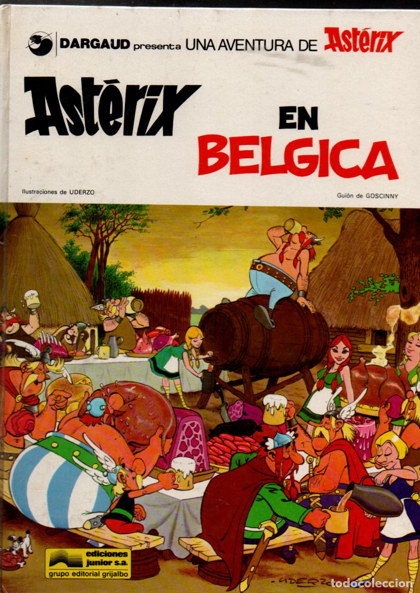 C&oacute;mics: UNA AVENTURA DE ASTERIX. ASTERIX EN BELGICA. EDICIONES JUNIOR 1979