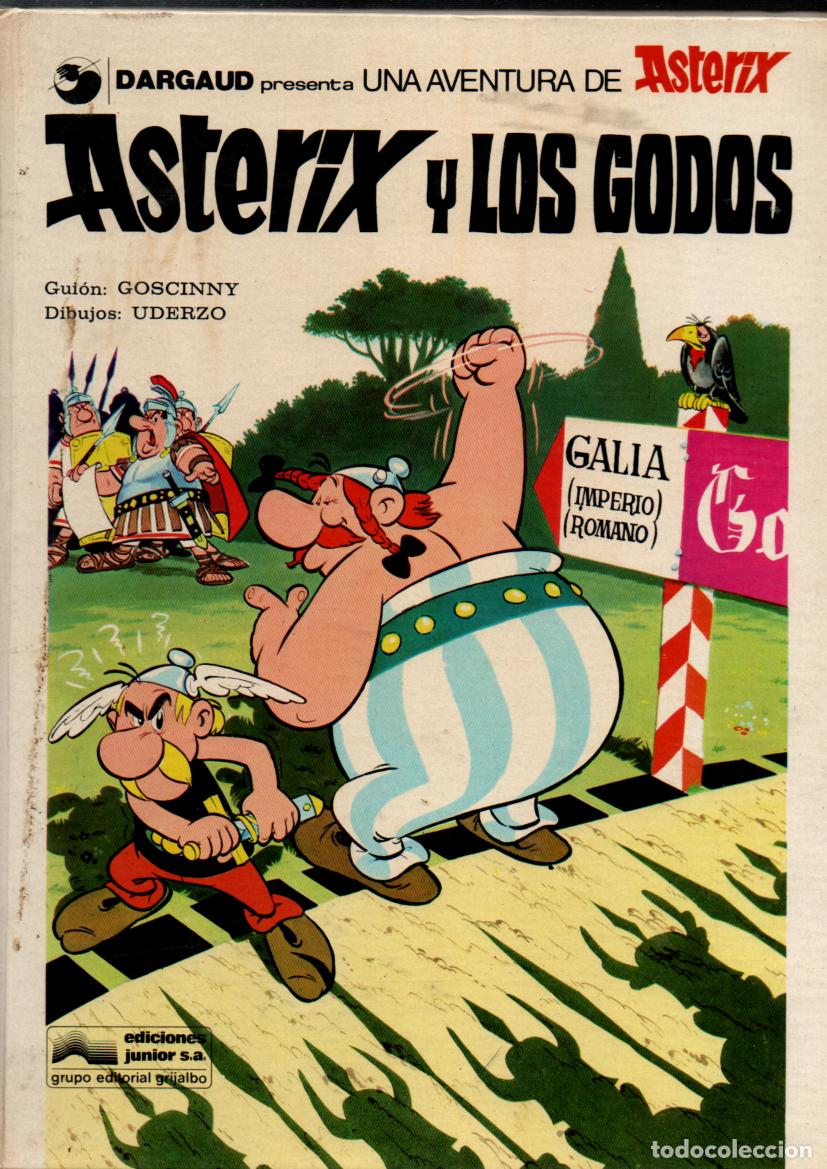 C&oacute;mics: UNA AVENTURA DE ASTERIX. ASTERIX Y LOS GODOS. EDICIONES JUNIOR 1977