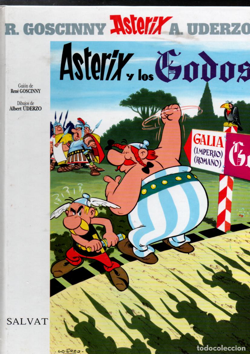 C&oacute;mics: UNA AVENTURA DE ASTERIX. ASTERIX Y LOS GODOS. SALVAT, 2004