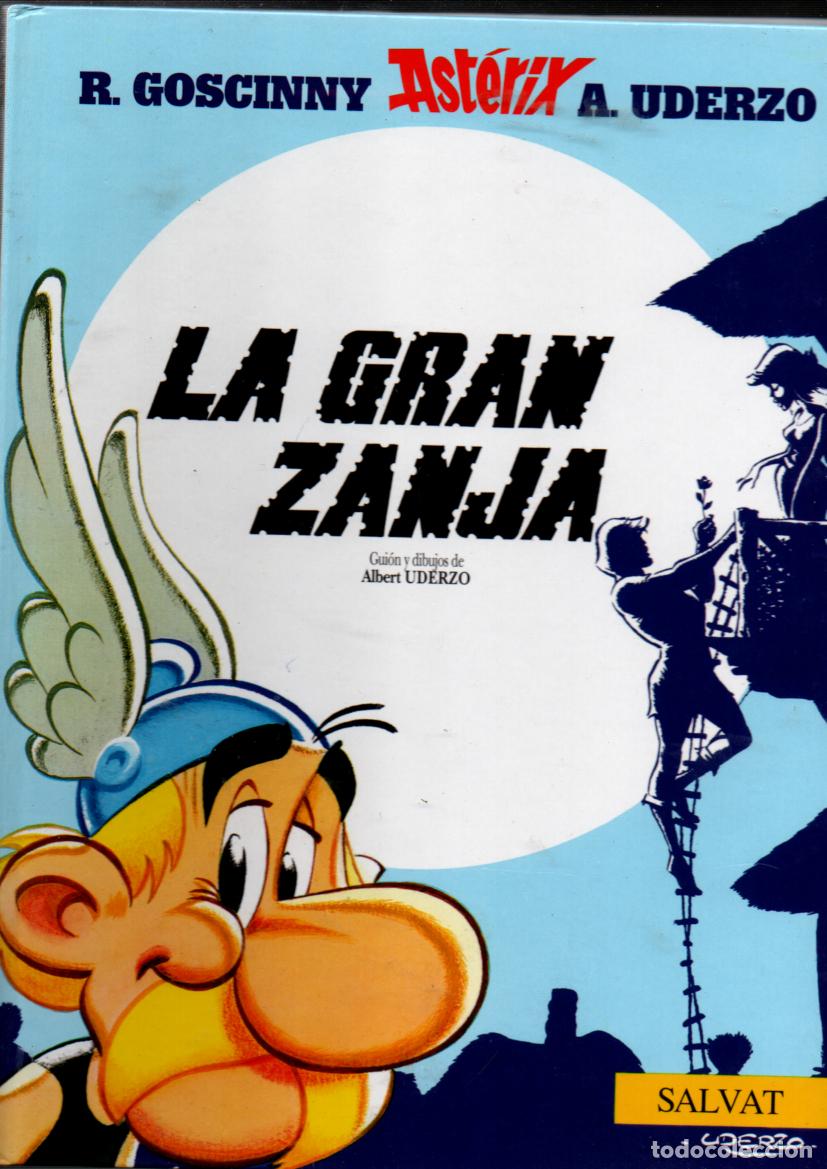 C&oacute;mics: UNA AVENTURA DE ASTERIX. LA GRAN ZANJA. SALVAT, 2001