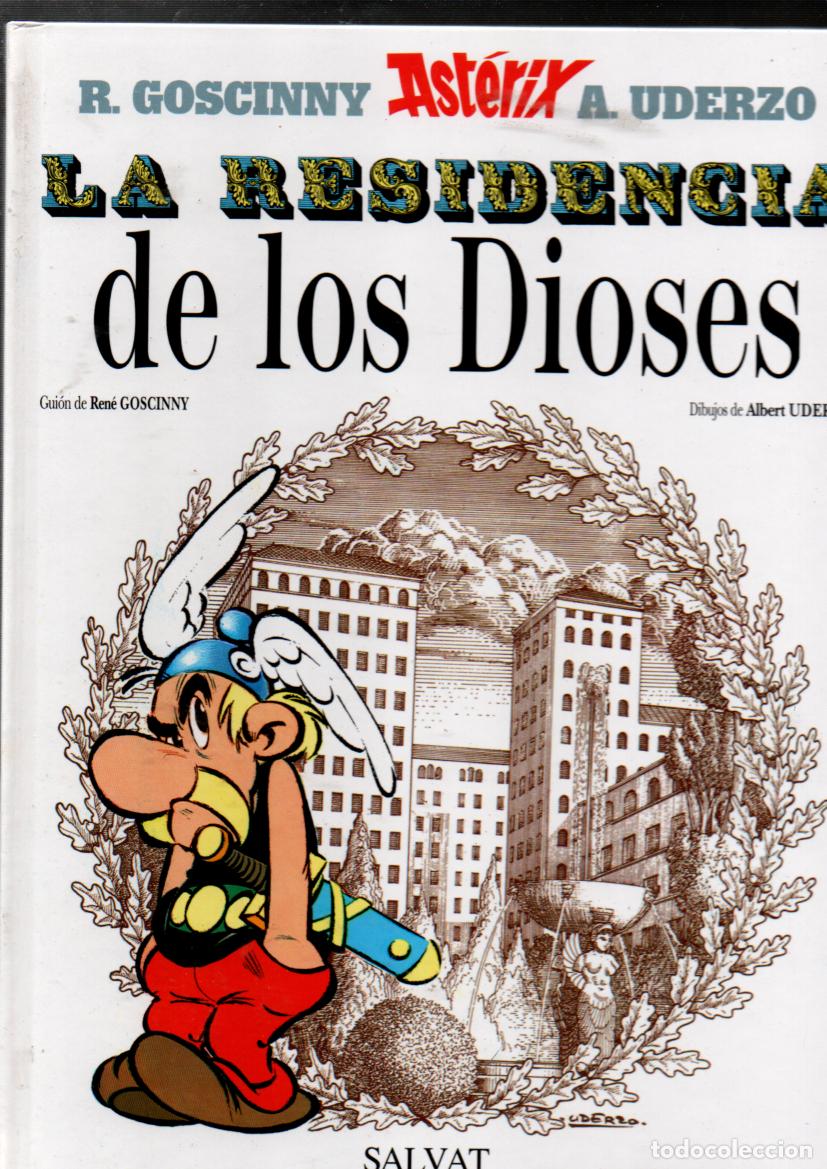 C&oacute;mics: UNA AVENTURA DE ASTERIX. LA RESIDENCIA DE LOS DIOSES. SALVAT, 2005
