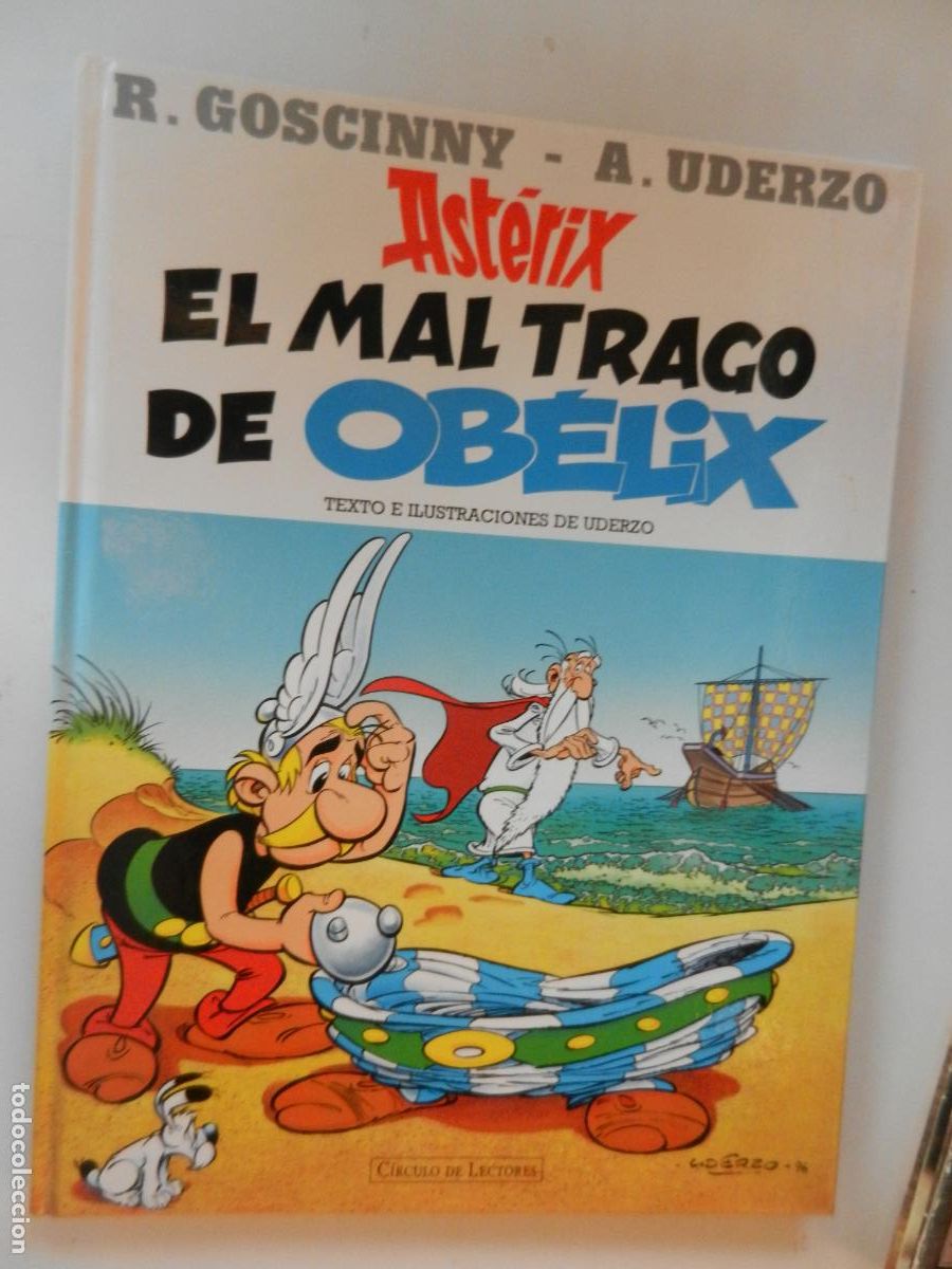 C&oacute;mics: ASTERIX EL MAL TRAGO DE OBELIX - GOSCINY - UDERZO -CIRCULO DE LECTORES - 1997