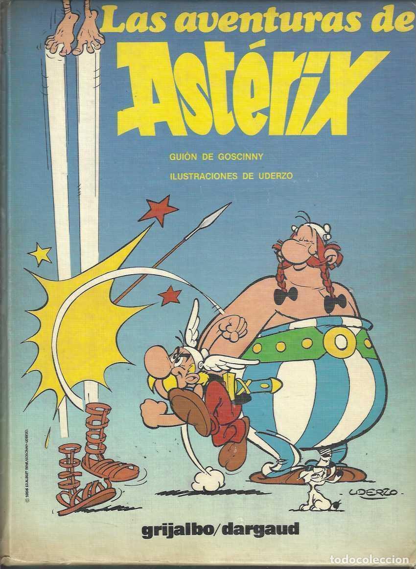 C&oacute;mics: ASTERIX TOMO 4 - 4 AVENTURAS COMPLETAS - GRIJALBO TAPA DURA ACOLCHADA