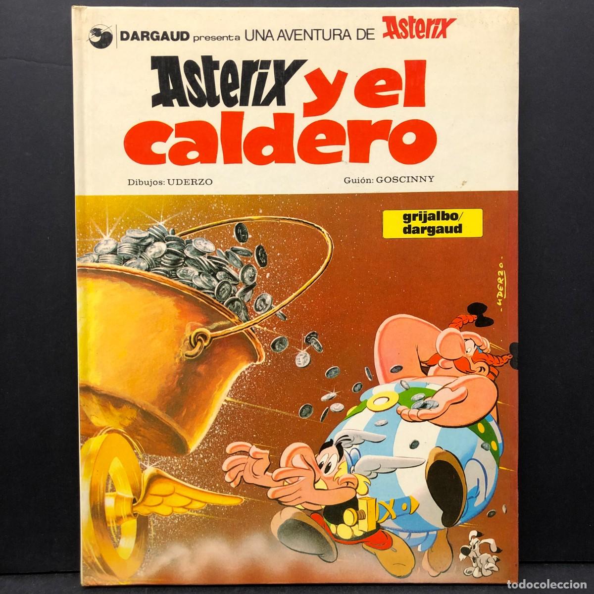 C&oacute;mics: ASTERIX Y EL CALDERO - UNA NUEVA DE AVENTURA DE ASTERIX - EDITORIAL GRIJALBO / 1334