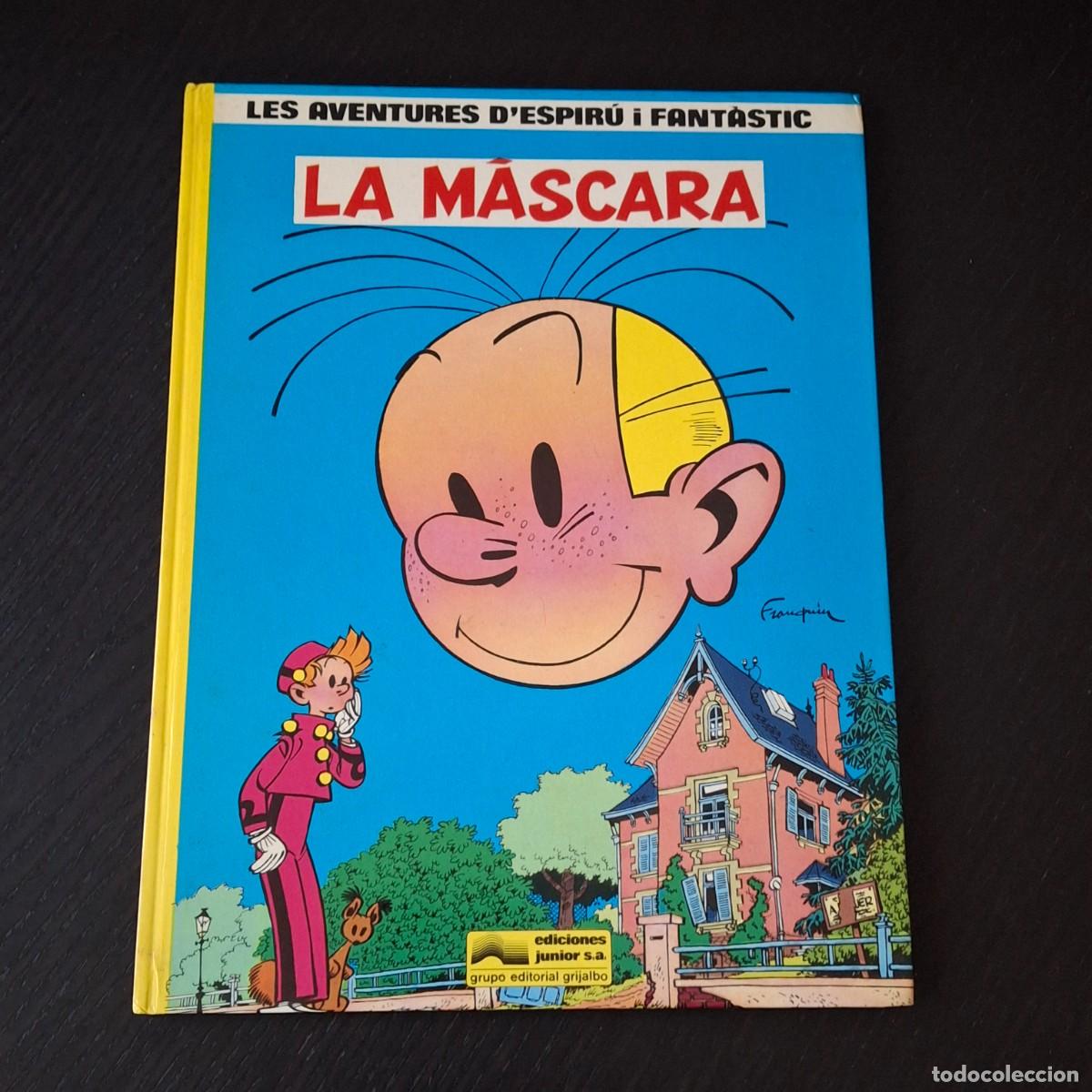 C&oacute;mics: LES AVENTURES D&acute;ESPIRU I FANTASTIC N&ordm; 5 LA MASCARA - ESPIRU Y FANTASIO - COMIC CATALA CATALAN 1988
