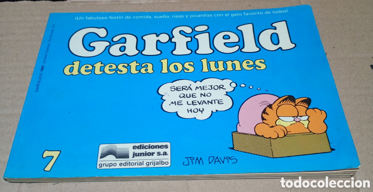 C&oacute;mics: Garfield detesta los lunes