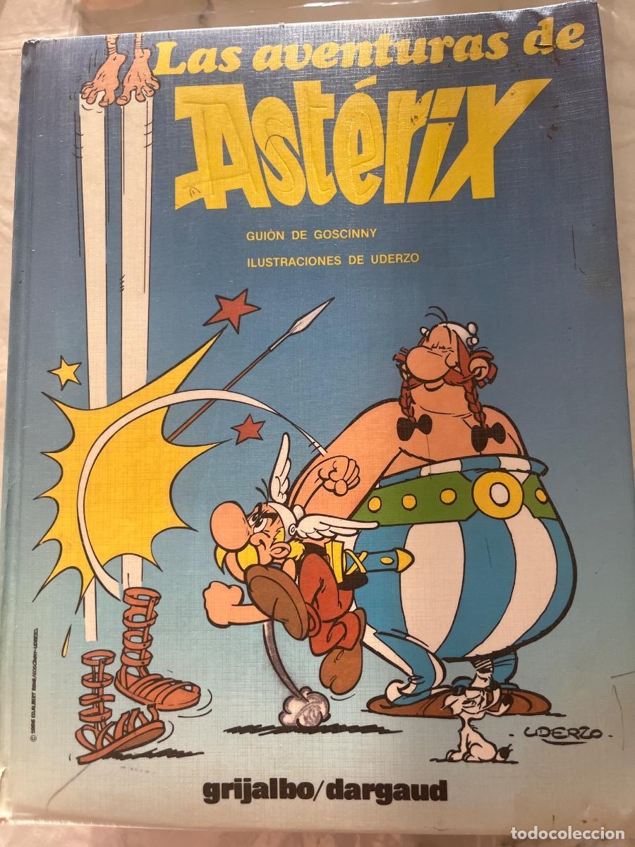 C&oacute;mics: Lote de 6 libros de C&oacute;mic Las Aventuras de Ast&eacute;rix. A&ntilde;o 1980