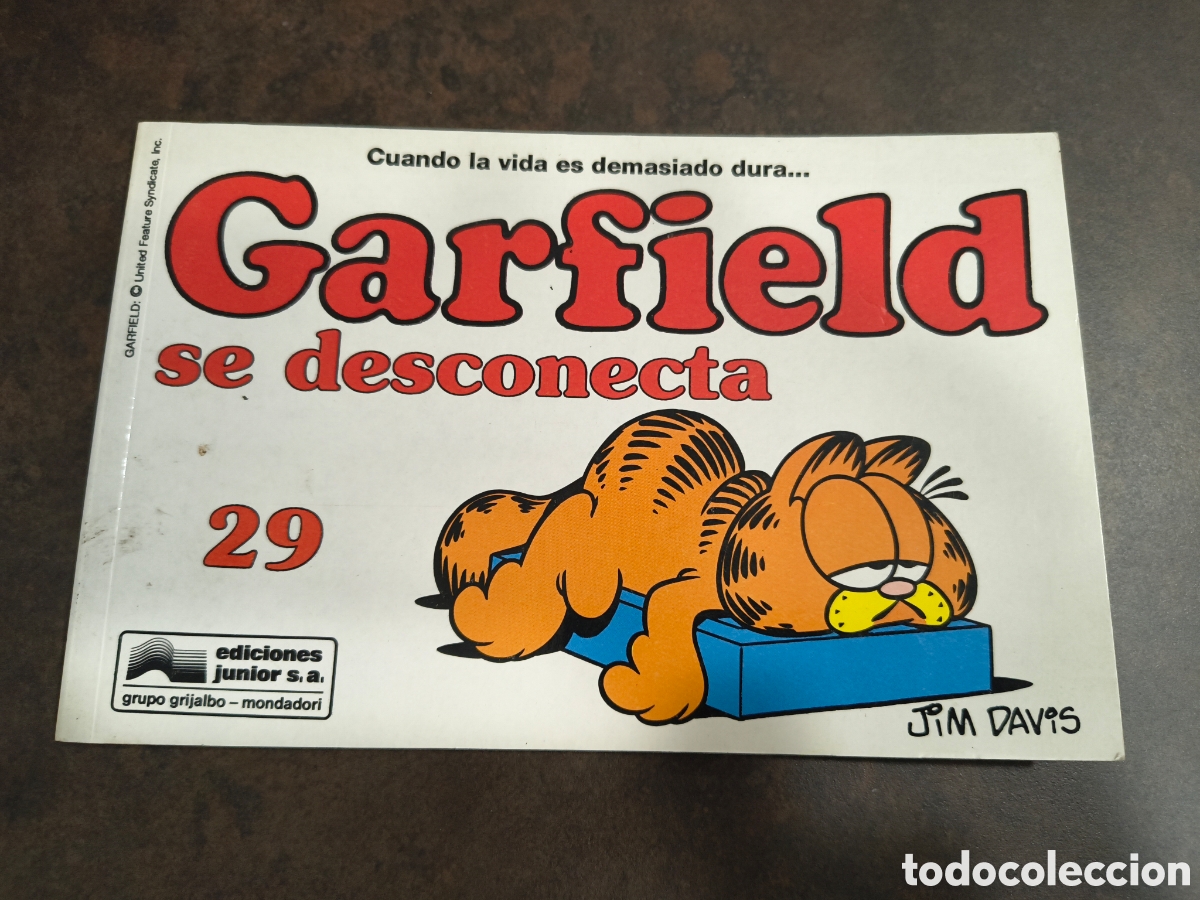 C&oacute;mics: GARFIELD SE DECONECTA 29 DE JIM DAVIS (ED. JUNIOR, GRIJALBO)
