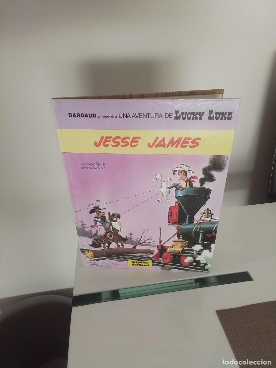 C&oacute;mics: Morris. Goscinny. Lucky Luke. Jesse James. Grijalbo Dargaud. En castellano (tintin asterix norma)