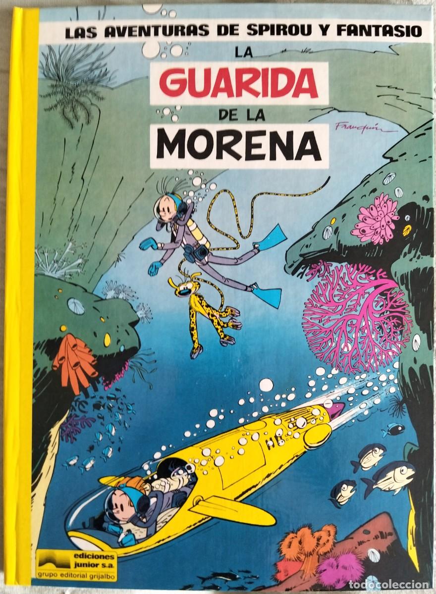 C&oacute;mics: LA GUARIDA DE LA MORENA de Franquin. EDICIONES JUNIOR 1982 (Formato de tapa dura)