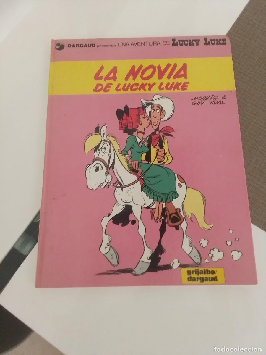 C&oacute;mics: Morris Vidal. Lucky Luke. La novia. Grijalbo Dargaud. En castellano (tintin asterix norma)