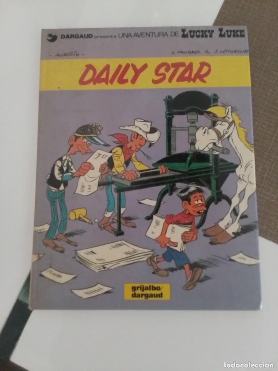 C&oacute;mics: Morris. Goscinny. Lucky Luke. Daily Star. Grijalbo Dargaud. En castellano (tintin asterix norma)