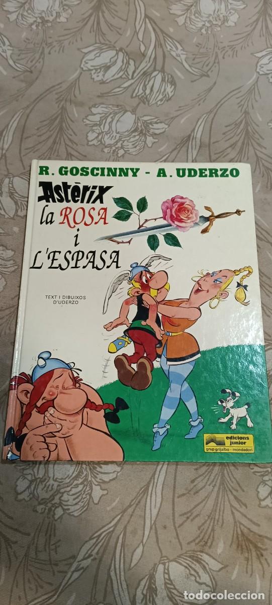 C&oacute;mics: COMIC AST&Egrave;RIX: LA ROSA I L'ESPASA - EDICIONS JUNIOR TAPA DURA (1991)