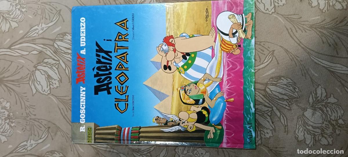C&oacute;mics: COMIC ASTERIX I CLEOPATRA - EDITORIAL SALVAT TAPA DURA EN CATALAN (2007)