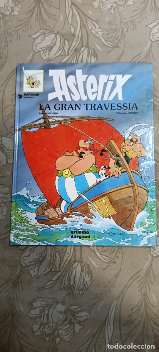 C&oacute;mics: COMIC ASTERIX: LA GRAN TRAVESSIA - GRIJALBO DARGAUD TAPA DURA EN CATALAN (1980)