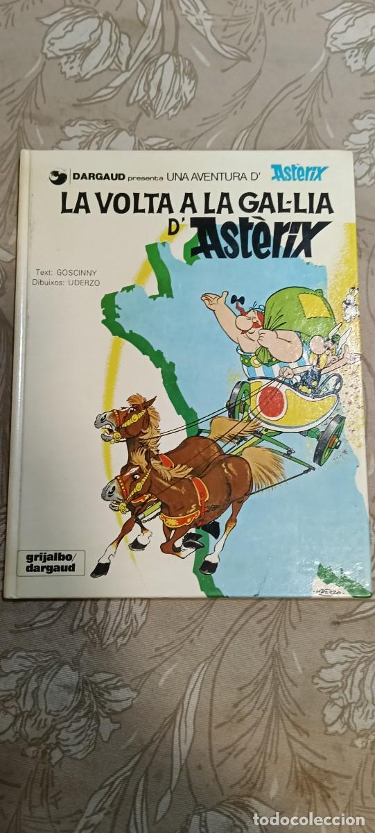 C&oacute;mics: COMIC ASTERIX: LA VOLTA A LA GAL-LIA D'ASTERIX - GRIJALBO DARGAUD TAPA DURA EN CATALAN (1984)