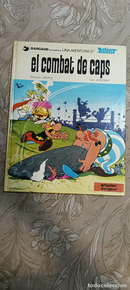 C&oacute;mics: COMIC ASTERIX: EL COMBAT DE CAPS - GRIJALBO DARGAUD TAPA DURA EN CATALAN (1984)