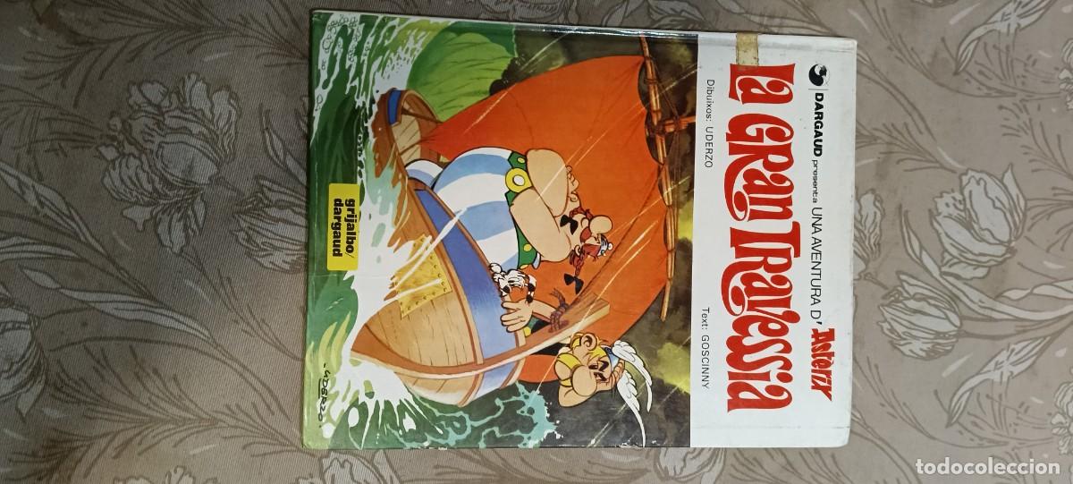 C&oacute;mics: COMIC ASTERIX: LA GRAN TRAVESSIA - GRIJALBO DARGAUD TAPA DURA EN CATALAN (1980)