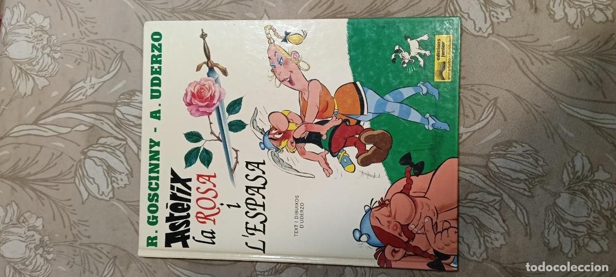 C&oacute;mics: COMIC ASTERIX I L'ESPASA - EDICIONS JUNIOR / GRIJALBO TAPA DURA EN CATALAN (1991)