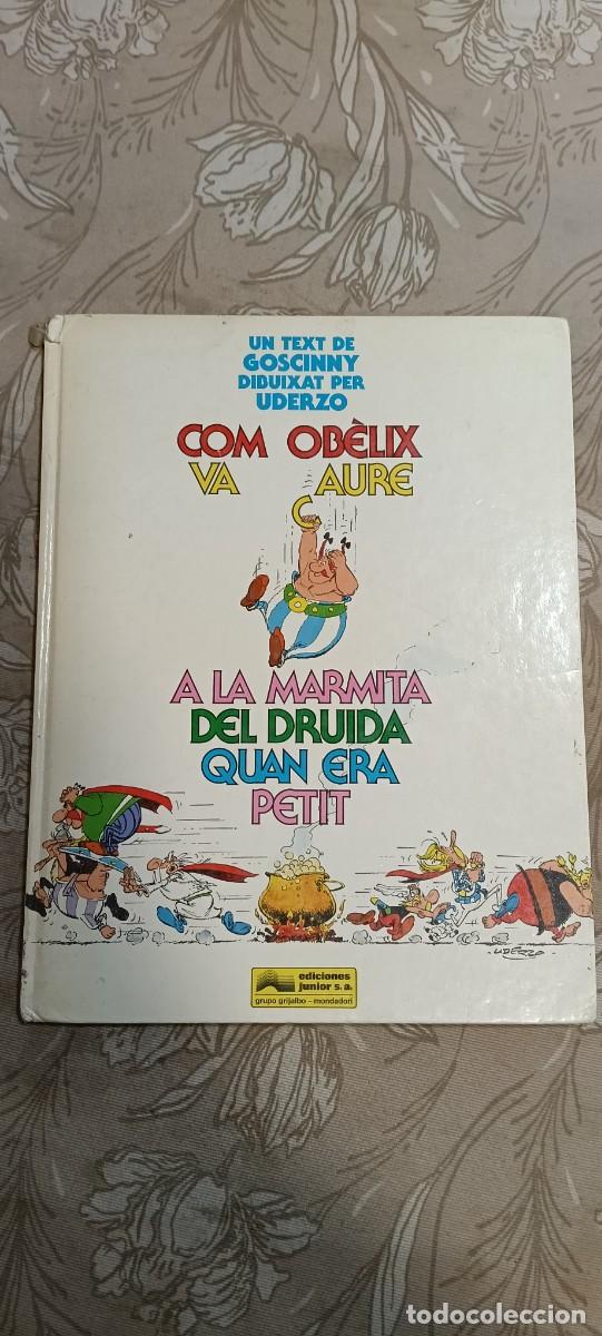C&oacute;mics: COMIC ASTERIX: COM OBELIX VA CAURE A LA MARMITA DEL DRUIDA QUAN ERA PETIT - EDICIONS JUNIOR (1989)