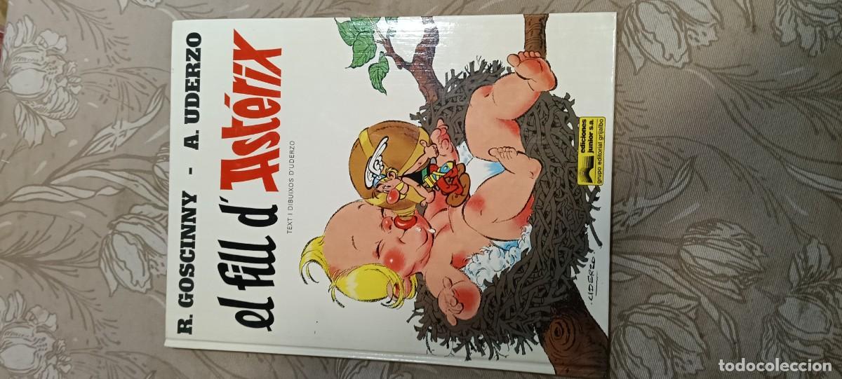 C&oacute;mics: COMIC ASTERIX: EL FILL D'ASTERIX - EDICIONES JUNIOR GRIJALBO TAPA DURA EN CATALAN (1983)