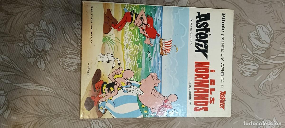 C&oacute;mics: COMIC ASTERIX I ELS NORMANDS - MAS-IVARS EDITORES TAPA DURA EN CATALAN (1976)