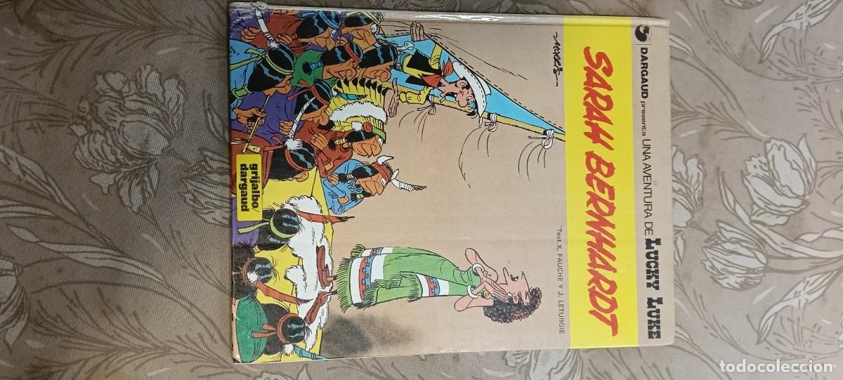 C&oacute;mics: COMIC LUCKY LUKE: SARAH BERNHARDT - GRIJALBO DARGAUD TAPA DURA EN CATALAN (1983)