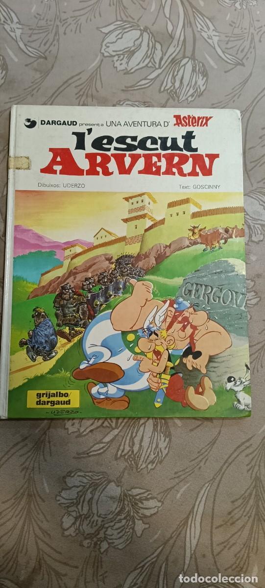 C&oacute;mics: COMIC ASTERIX: L'ESCUT ARVERN - GRIJALBO DARGAUD TAPA DURA EN CATALAN (1983)