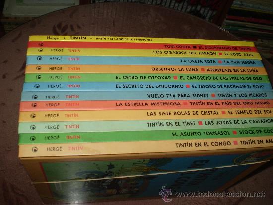 C&oacute;mics: Las aventuras de Tintin. Circulo de Lectores 1993 - Foto 1