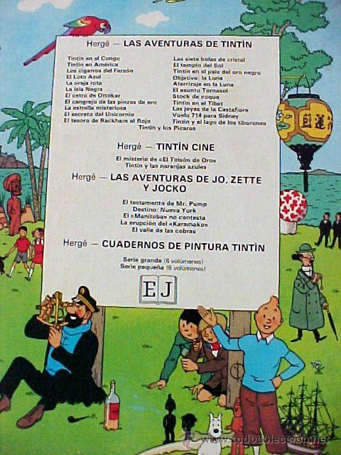 C&oacute;mics: tintin stock de coque - Foto 4