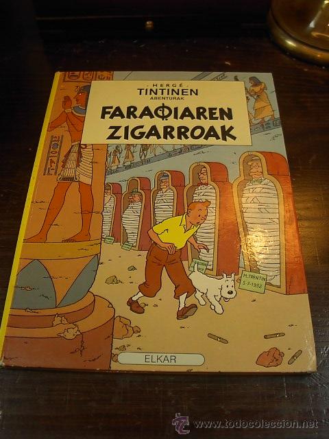 C&oacute;mics: Tintin Farraioaren Zigarroak, Elkar - Foto 1