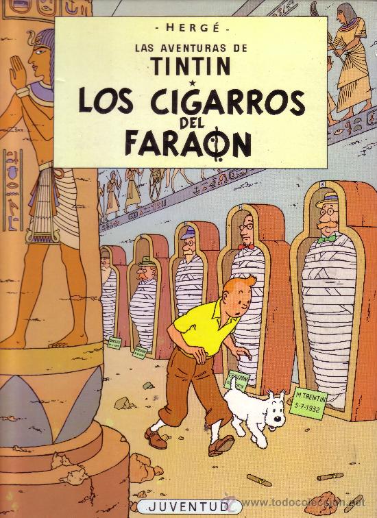 C&oacute;mics: TINTIN - LOS CIGARROS DEL FARAON - Foto 1